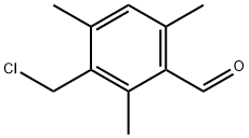 2,4,6-trimethyl-3-(chloromethyl)benzaldehyde 结构式