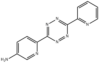 6-[6-(2-PYRIDINYL)-1,2,4,5-TETRAZIN-3-YL]-3-PYRIDINAMINE 结构式