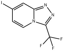 7-iodo-3-(trifluoromethyl)-[1,2,4]triazolo[4,3-a]pyridine 结构式