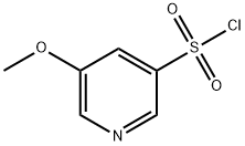 5-甲氧基吡啶-3-磺酰氯 结构式