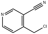 4-(CHLOROMETHYL)NICOTINONITRILE 结构式