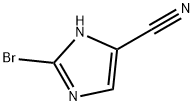 2-溴-1H-咪唑-5-腈 结构式