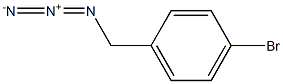 1-(叠氮基甲基)-4-溴苯 结构式