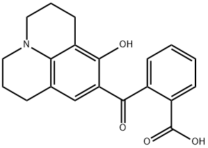 2-(8-hydroxy-1,2,3,5,6,7-hexahydropyrido[3,2,1-ij]quinoline-9-carbonyl)benzoic acid 结构式