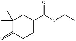 3,3-二甲基-4-氧代环已烷羧酸乙酯 结构式