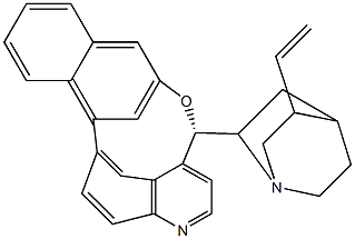 (3a,9S)- 3,9-epoxy-10,11-dihydro-6'-(1-
naphthalenyl)-Cinchonan 结构式