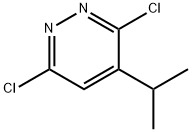 3,6-二氯-4-异丙基哒嗪 结构式