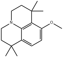 1,1,7-四甲基-8-甲氧基久洛利定 结构式