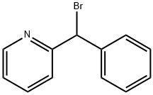 2-[溴(苯基)甲基]吡啶 结构式