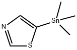 5-(trimethylstannyl)Thiazole 结构式