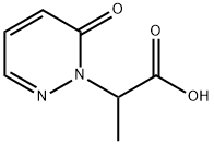 2-(6-氧代哒嗪-1(6H)-基)丙酸 结构式