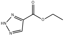 2H-1,2,3-三唑-4-羧酸乙酯 结构式