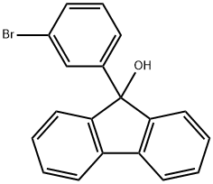 9-(3-溴苯基)-9H-芴-9-醇 结构式