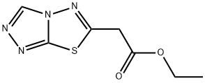 ethyl 2-([1,2,4]triazolo[3,4-b][1,3,4]thiadiazol-6-yl)acetate 结构式