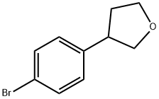 3-(4-溴苯基)四氢呋喃 结构式
