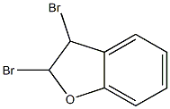 2,3-dibromo-2,3-dihydro-benzo[b]furan 结构式
