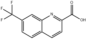 7-(三氟甲基)喹啉-2-羧酸 结构式