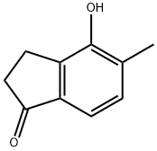 4-羟基-5-甲基-1-茚酮 结构式