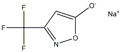 sodium 3-(trifluoromethyl)isoxazol-5-olate 结构式