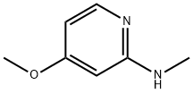 4-METHOXY-N-METHYLPYRIDIN-2-AMINE 结构式