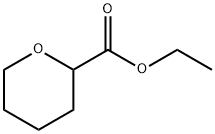 四氢-2H-吡喃-2-羧酸乙酯 结构式