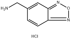 (2,1,3-苯并噁二唑-5-基)甲胺盐酸盐 结构式