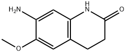 7-氨基-6-甲氧基-1,2,3,4-四氢喹啉-2-酮 结构式