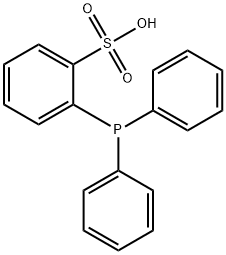 2-(二苯基膦基)苯磺酸 结构式