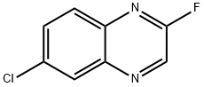 6-Chloro-2-fluoroquinoxaline 结构式