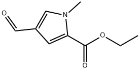 ethyl 4-formyl-1-methyl-1H-pyrrole-2-carboxylate 结构式