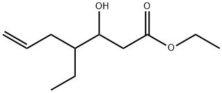 乙基 4-乙基-3-羟基庚-6-烯酯 结构式