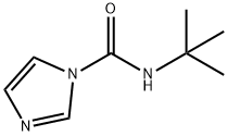 N-tert-butyl-1H-imidazole-1-carboxamide 结构式