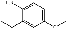 2-ETHYL-4-METHOXYBENZENAMINE 结构式