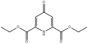 Diethyl 4-oxo-1,4-dihydropyridine-2,6-dicarboxylate 结构式