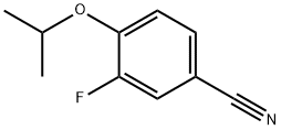 3-氟-4-异丙氧基苯甲腈 结构式