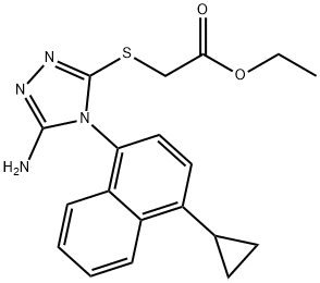 LESINURAD中间体 结构式