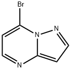 7-溴吡唑[1,5-A]嘧啶 结构式