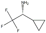 (R)-1-cyclopropyl-2,2,2-trifluoroethanamine 结构式