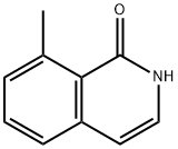 8-methylisoquinolin-1-ol 结构式