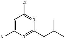 4,6-二氯-2-异丁基嘧啶 结构式