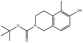 tert-Butyl6-hydroxy-5-methyl-3,4-dihydroisoquinoline-2(1H)-carboxylate