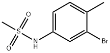 N-(3-BROMO-4-METHYLPHENYL)METHANESULFONAMIDE 结构式