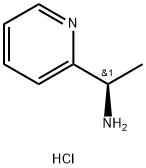 (R)-1-(PYRIDIN-2-YL)ETHANAMINE HYDROCHLORIDE 结构式