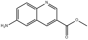 methyl 6-aminoquinoline-3-carboxylate 结构式