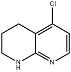 5-氯-1,2,3,4-四氢-1,8-萘啶 结构式