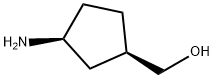 (1R,3S)-3-氨基环戊烷甲醇 结构式
