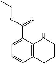 1,2,3,4-四氢喹啉-8-羧酸乙酯 结构式