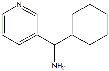 环己基(吡啶-3-基)甲胺 结构式