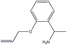 1-[2-(烯丙氧基)苯基]乙胺 结构式