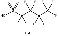 Nonafluorobutanesulphonicacidhydrate95% 结构式